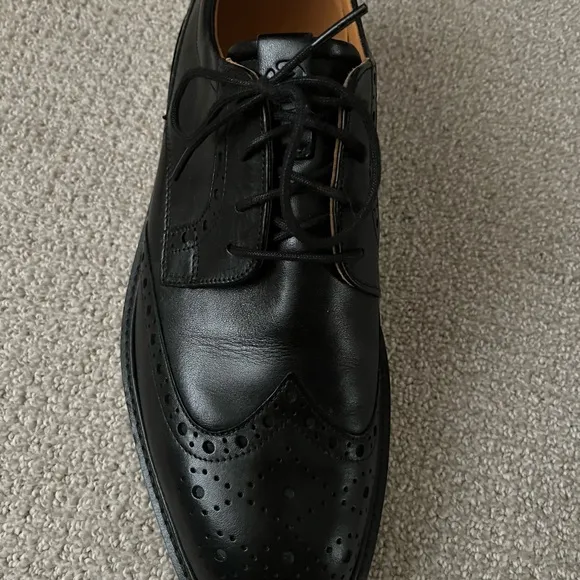 ECCO St 1 Hybrid Men’s leather wingtip derby shoe sz 45