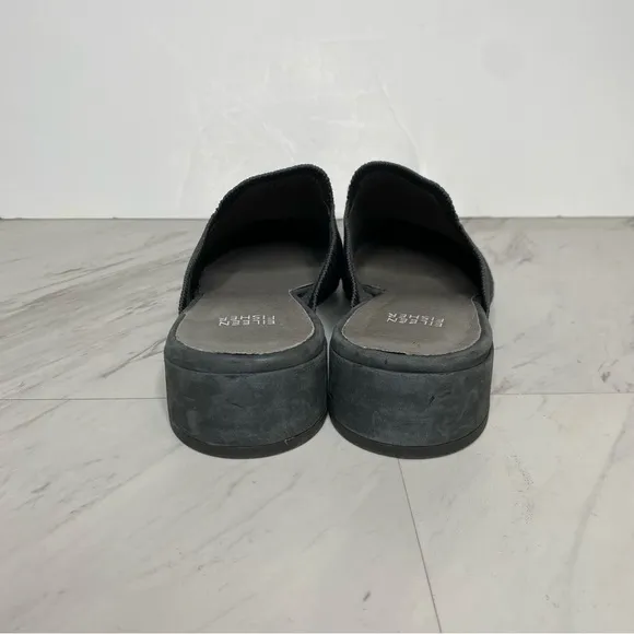 Eileen Fisher Betsy Gray Knit Mule 9 1/2