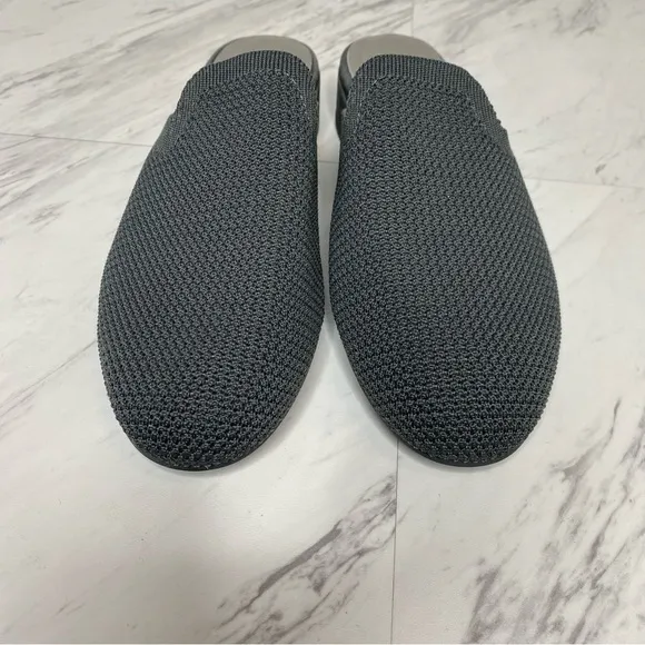 Eileen Fisher Betsy Gray Knit Mule 9 1/2