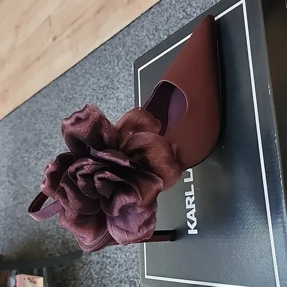 Elegant Floral Heels