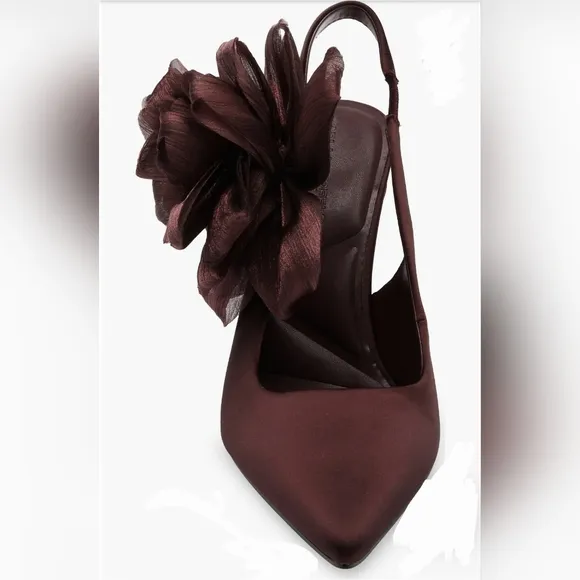Elegant Floral Heels