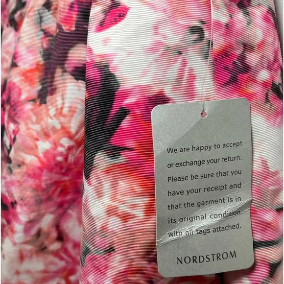 Eliza J. Fit and Flare Sleeveless Midi Floral Print Dress Size 12