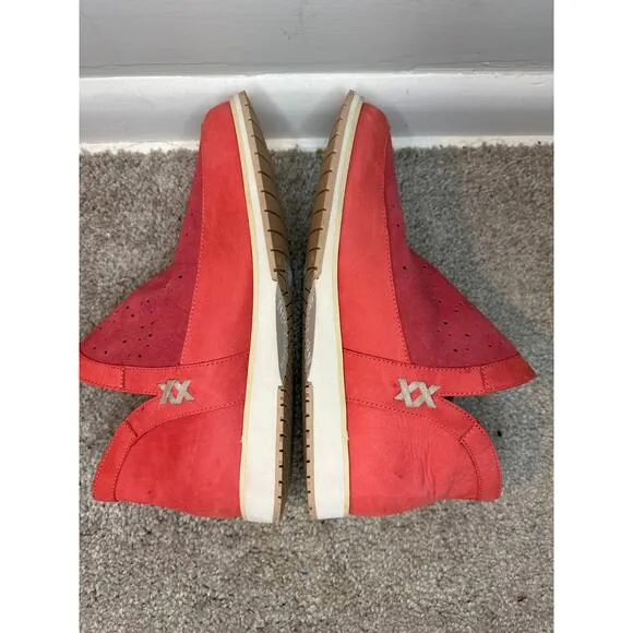 Emu Australia Suede Ankle Boots Coral Size 10 Slip on NWT
