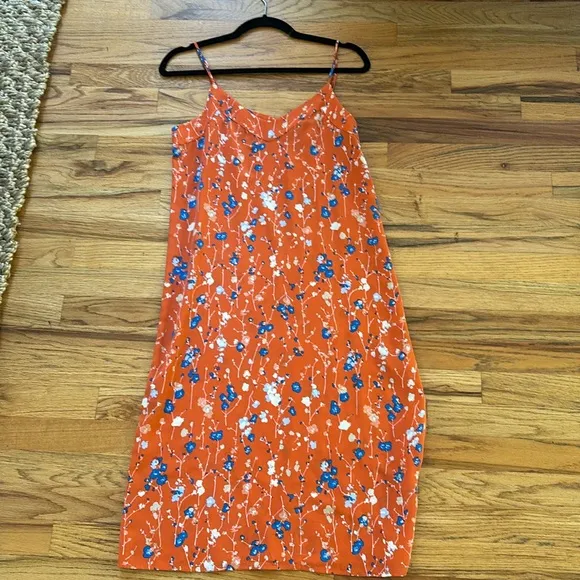 Equipment 100% silk slip dress