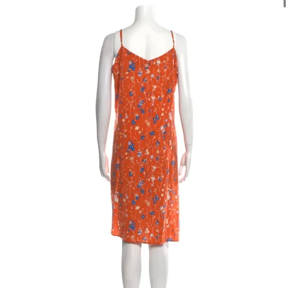 Equipment 100% silk slip dress