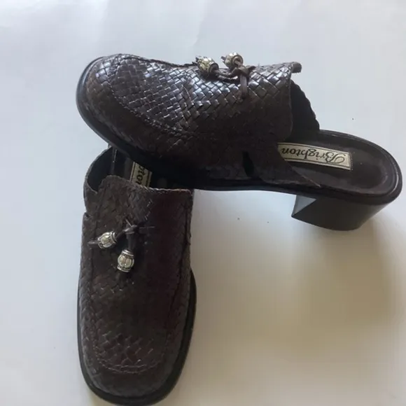 EUC Brighton Weaved  Mules Size 7.5