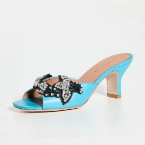 EUC / VGUC Rachel Comey Rhinestone Kitten Heels Sz 5