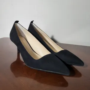 Everlane Black Editor Kitten Heels Size 9.5 Italian made