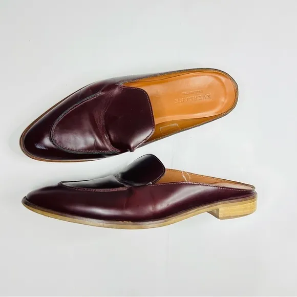 Everlane Penny Slip On Modern Loafer Mules 8.5