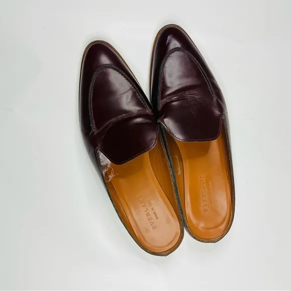 Everlane Penny Slip On Modern Loafer Mules 8.5