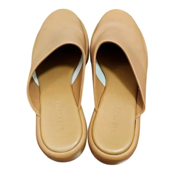 Everlane Puffa Clog - Desert Tan clogs brown size 7.5