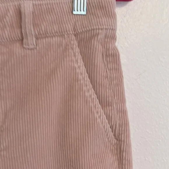 Everlane Size 2 Pink Blush Straight Leg Wide Whale Corduroy Casual Jean Pants