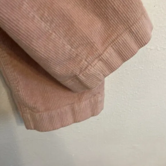 Everlane Size 2 Pink Blush Straight Leg Wide Whale Corduroy Casual Jean Pants