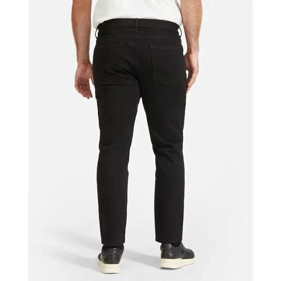 Everlane The Athletic 4-Way Stretch Organic Jean | Uniform Black Men’s 32 x 30