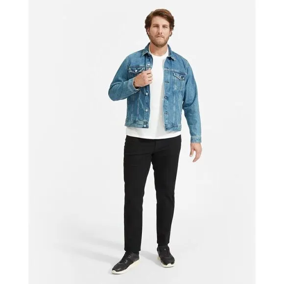 Everlane The Athletic 4-Way Stretch Organic Jean | Uniform Black Men’s 32 x 30