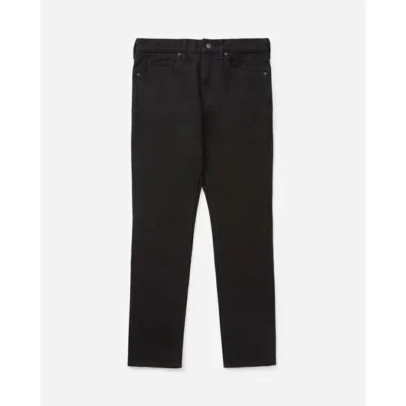 Everlane The Athletic 4-Way Stretch Organic Jean | Uniform Black Men’s 32 x 30