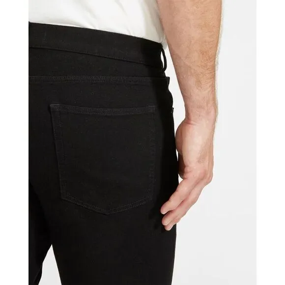Everlane The Athletic 4-Way Stretch Organic Jean Uniform Black Men’s 33 x 32 NWT