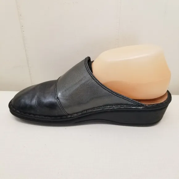 Finn Comfort Clogs AUSSEE Monk Strap Leather Mules