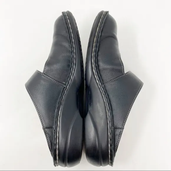 Finn Comfort Stanford MaryJane Clogs Leather Black 38 EUR Women’s