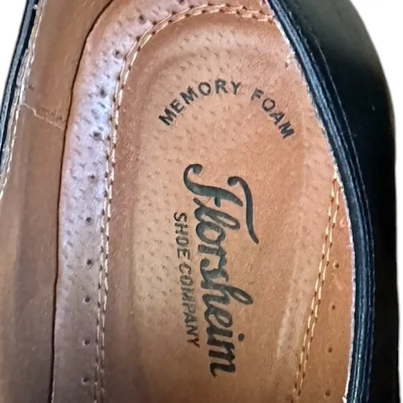 Florsheim Corbetta Cap Toe Oxfords 11 EEE wide black dress shoe
