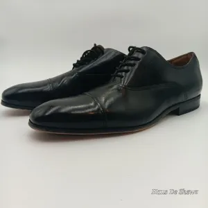 Florsheim Francisco Black Cap-Toe Oxfords