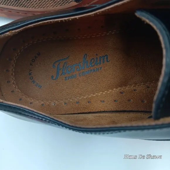 Florsheim Francisco Black Cap-Toe Oxfords