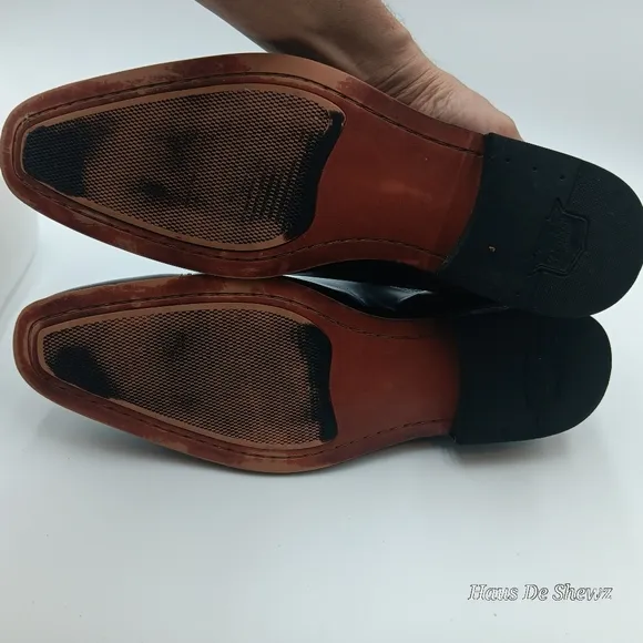 Florsheim Francisco Black Cap-Toe Oxfords