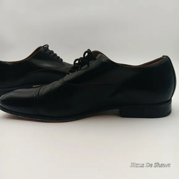 Florsheim Francisco Black Cap-Toe Oxfords