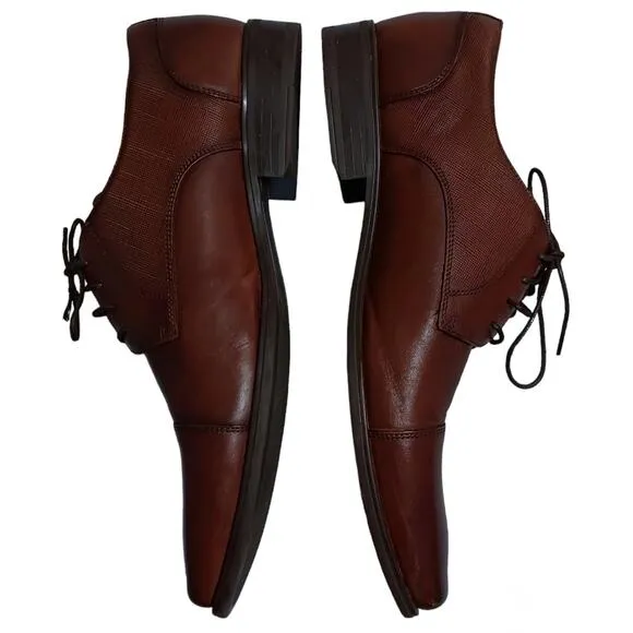 Florsheim Jackson cap toe oxford sz 11M cognac