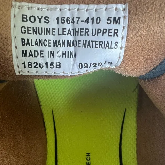 FLORSHEIM KIDS GREAT LAKES JR. WINGTIP OXFORD Size 5 NAVY