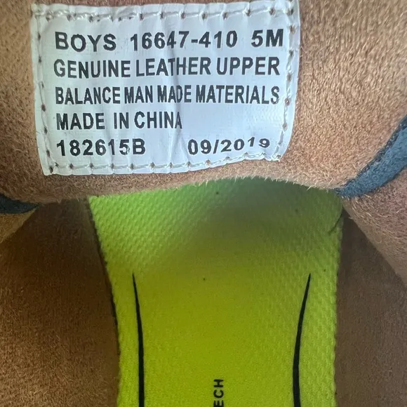 FLORSHEIM KIDS GREAT LAKES JR. WINGTIP OXFORD Size 5 NAVY