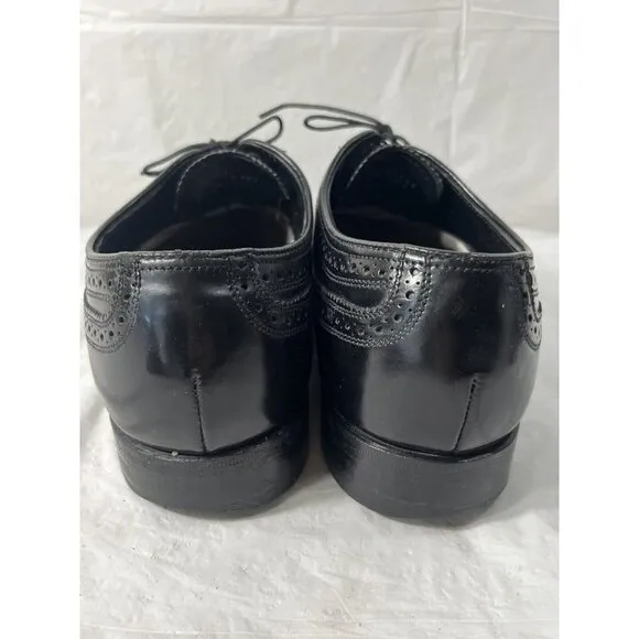 Florsheim  Leather Classic Wingtip Dress Oxfords Lace Up shoes Men's 9.5D
