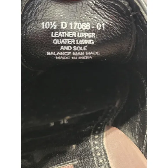 Florsheim Men's Black Oxfords Wingtip Dress‎ Shoes Size 10.5D