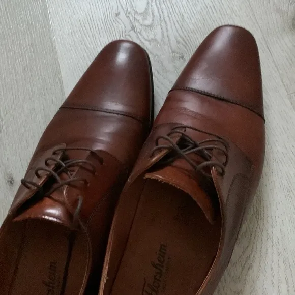 Florsheim Men's Calipa Cap-Toe Oxfords - Scotch, SIZE US 10.5D