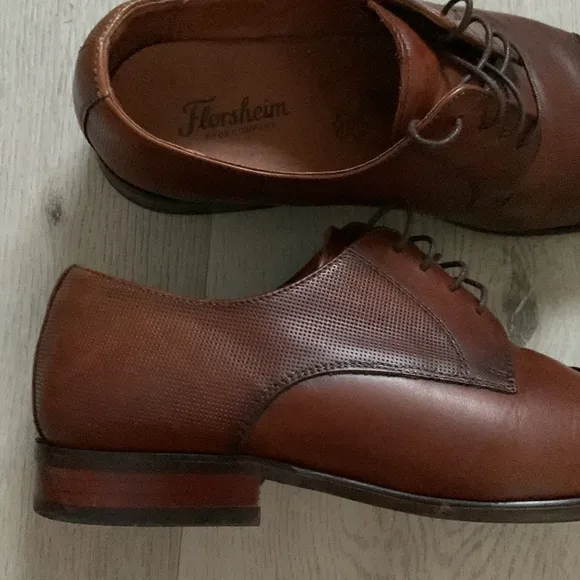 Florsheim Men's Calipa Cap-Toe Oxfords - Scotch, SIZE US 10.5D