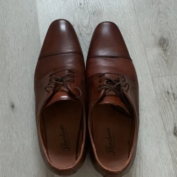 Florsheim Men's Calipa Cap-Toe Oxfords - Scotch, SIZE US 10.5D