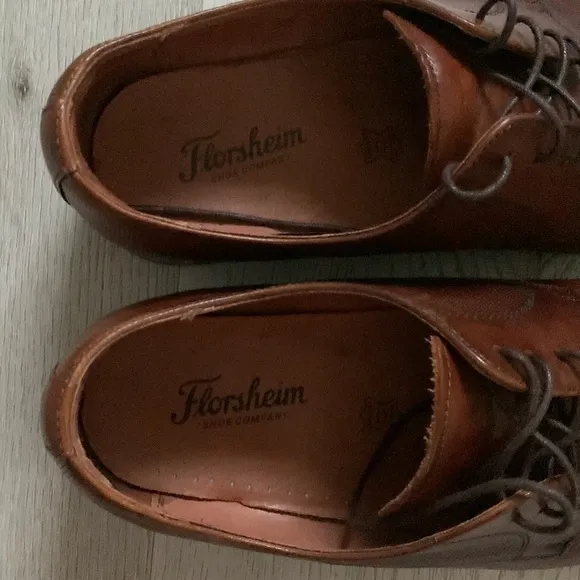 Florsheim Men's Calipa Cap-Toe Oxfords - Scotch, SIZE US 10.5D