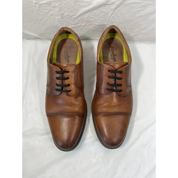 Florsheim Men's Center Cap Toe Oxfords Cognac Size 12 D