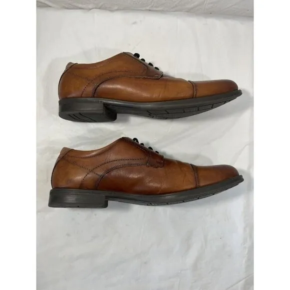 Florsheim Men's Center Cap Toe Oxfords Cognac Size 12 D