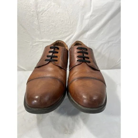 Florsheim Men's Center Cap Toe Oxfords Cognac Size 12 D