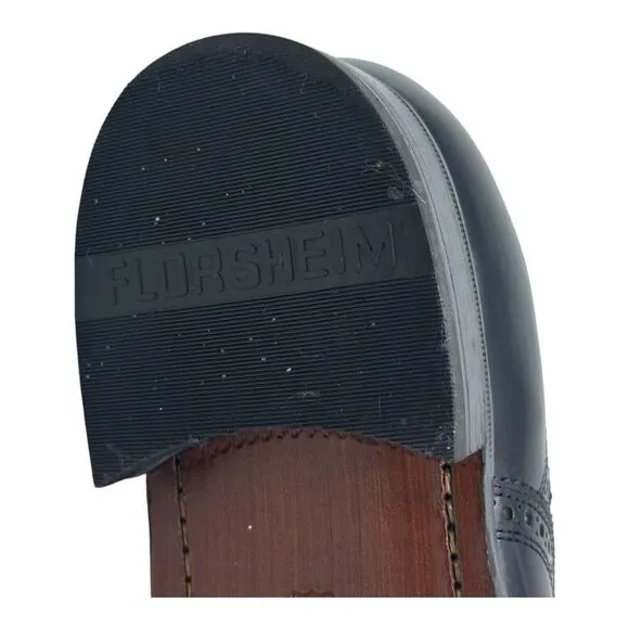 Florsheim Men's Lexington Oxford Black 12M 17066-01Classic Wingtip Preowned