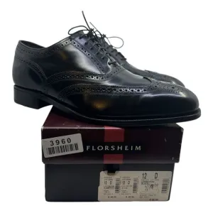 Florsheim Men's Lexington Oxford Black Oxford 12 M 17066-01Classic Wingtip