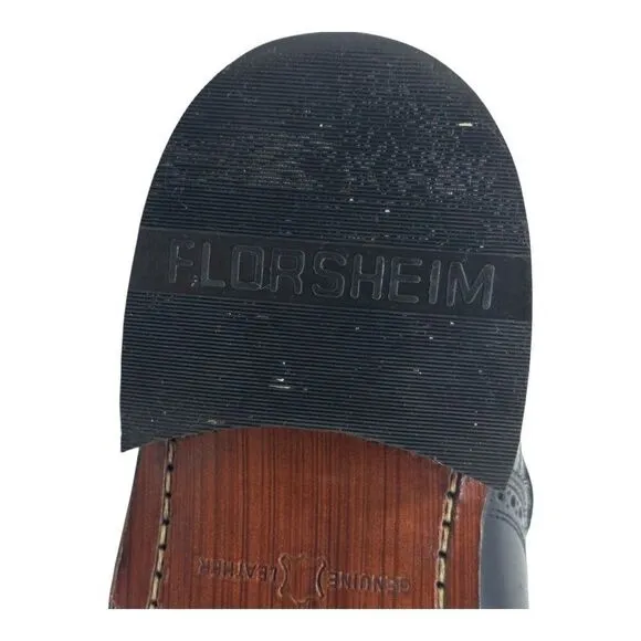 Florsheim Men's Lexington Oxford Black Oxford 12 M 17066-01Classic Wingtip
