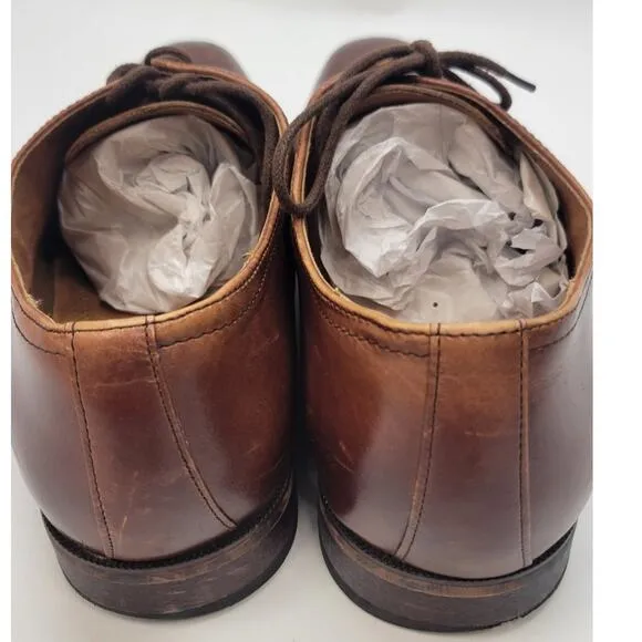 Florsheim Men's Remi Cap-Toe Oxfords Cognac Size 9.5