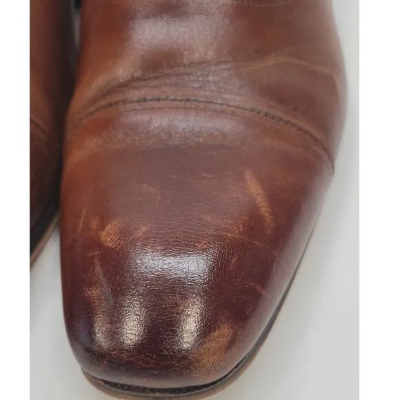 Florsheim Men's Remi Cap-Toe Oxfords Cognac Size 9.5