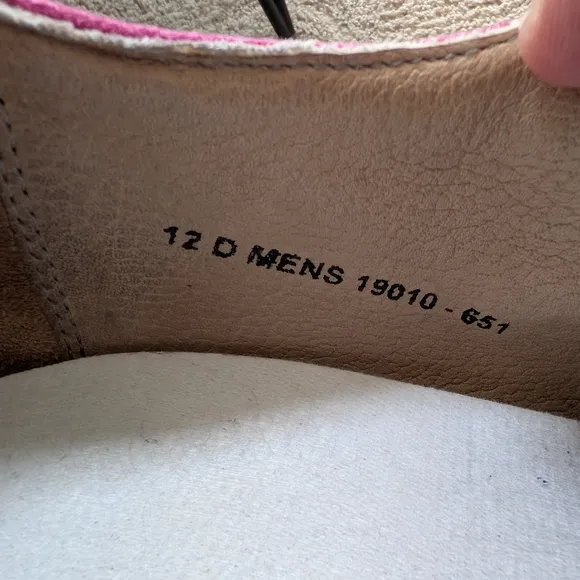 Florsheim Pink Oxford Shoes Suede Classic Design