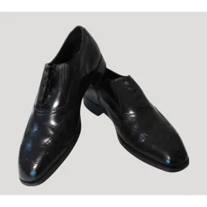 Florsheim Royal Imperial Wingtip Oxford Dress Shoes Mens Size 9E Black Leather