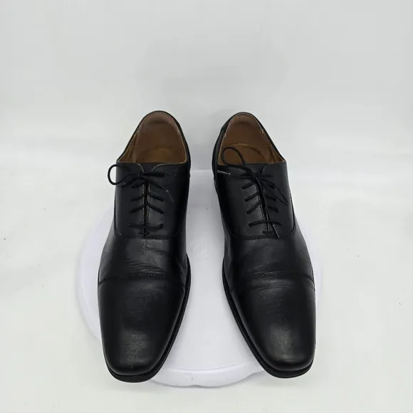 Florsheim Shoe Men's 11 D Postino Cap Toe Oxfords Black