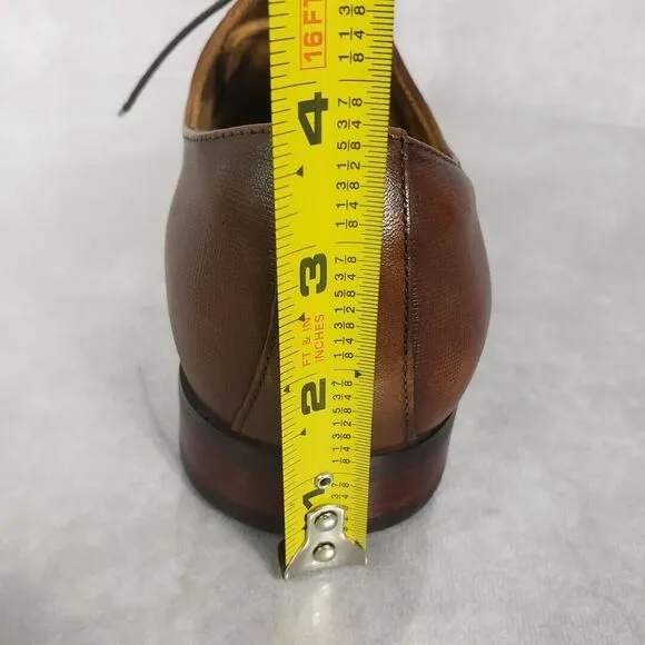 Florsheim Shoes Men's 8.5 D Brown Calipa Cap-Toe Dress Oxfords