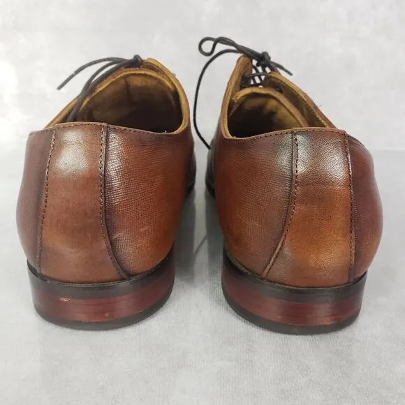 Florsheim Shoes Men's 8.5 D Brown Calipa Cap-Toe Dress Oxfords